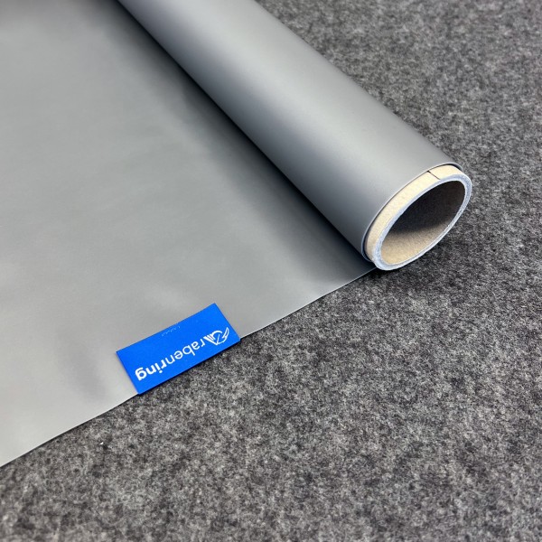 Rückprojektionsfolie grau 220cm breit | 400g/m² - Beamer Leinwand