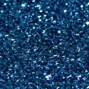 Las Vegas Dekostoff blau 110cm breit | 100% Polyester Effektstoff 100g/m² B1