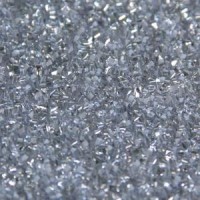 Las Vegas Dekostoff silber 110cm breit | 100% Polyester Effektstoff 100g/m² B1