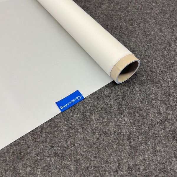 Rückprojektionsfolie milchig 220cm breit | PVC B1 | 400g/m² - Beamer Leinwand