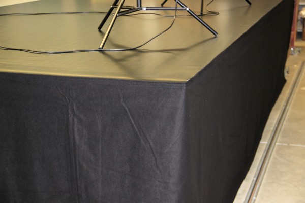 stage covering 30cm, velcro on Top