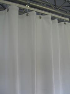 Backdrop Vorhang 6 x 3 weiß Molton 300gm²