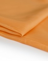 Voile Dekostoff orange 310cm breit | Trevira CS | 100% Polyester 45g/m² B1