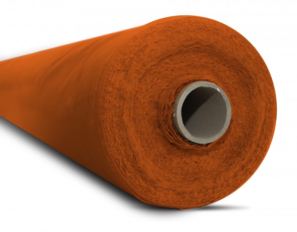 Dekomolton 130g/m² orange B1 260cm breit | Rolle 50m